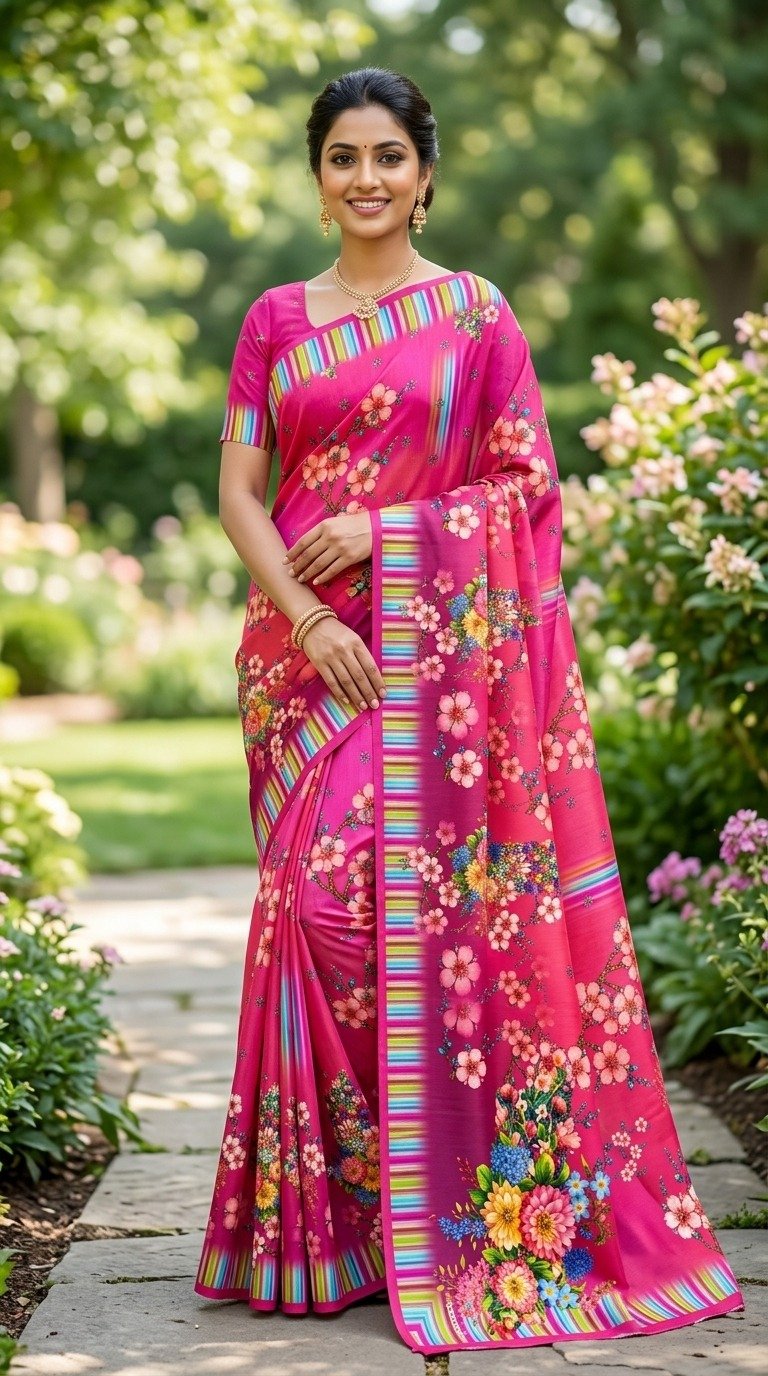 নারীদের সিল্ক শাড়ি