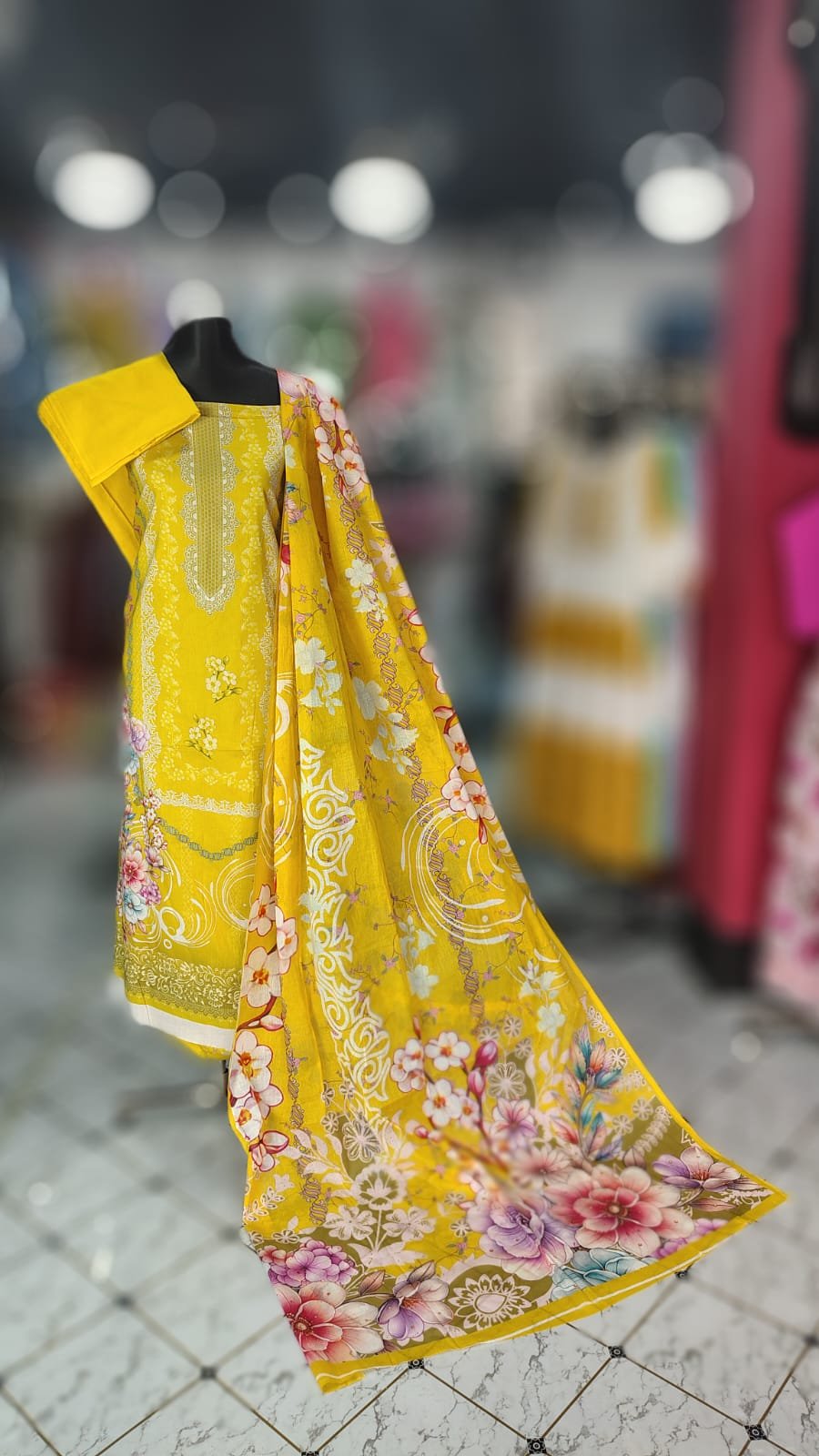 আনস্টিজ জমজম থ্রি পিস