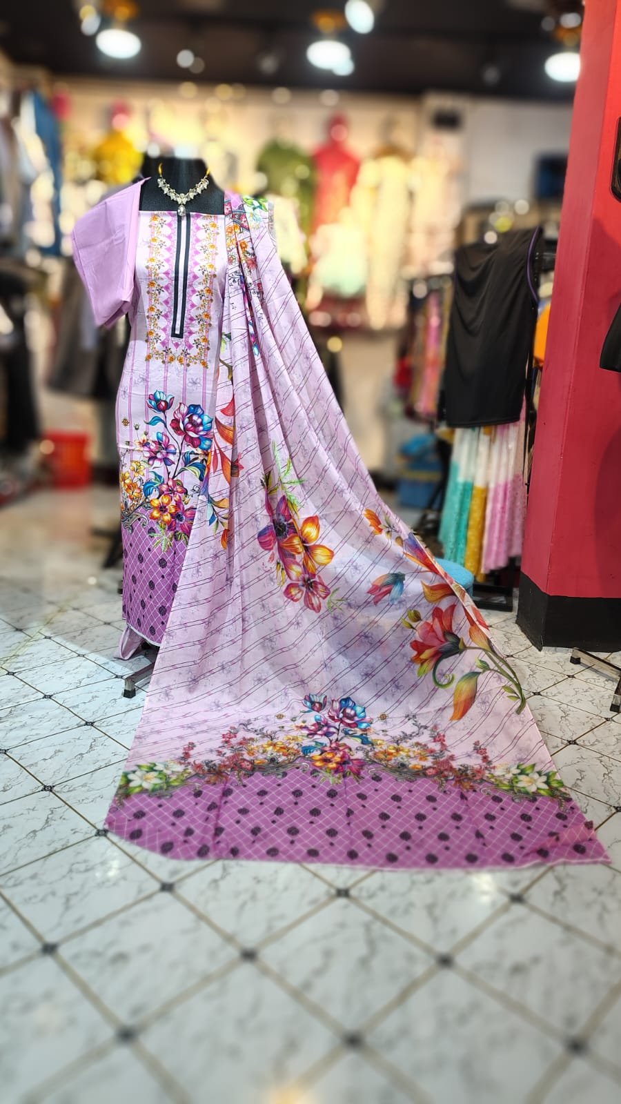 আনস্টিজ জমজম থ্রি পিস